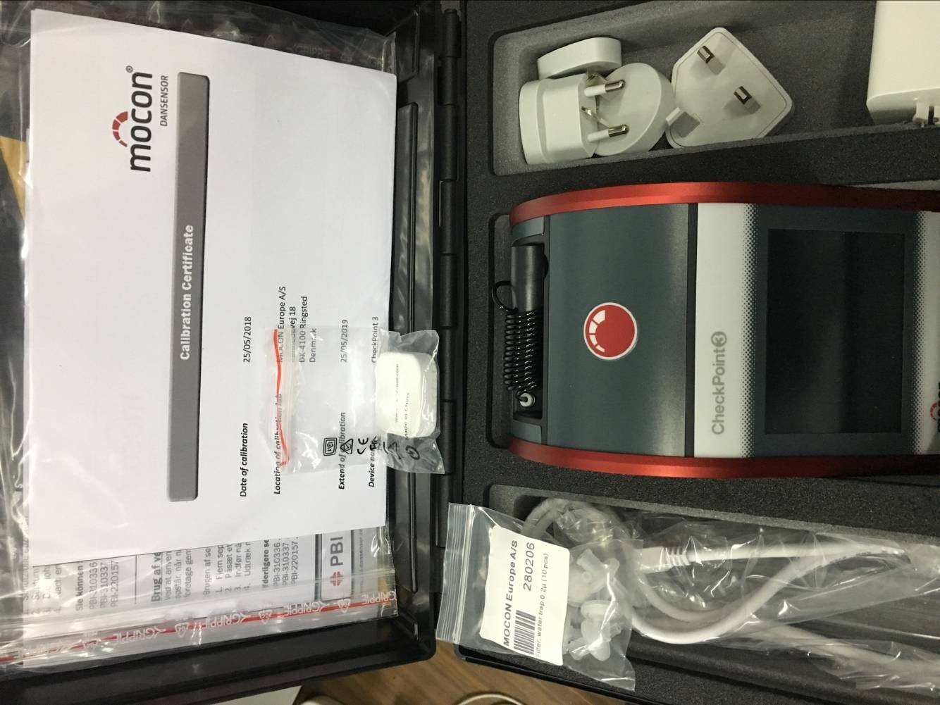 丹麦PBI dansensor checkpoint3便携顶空分析仪 残氧仪产品标准配置图