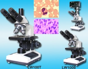 教学型生物显微镜LW100B
