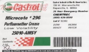 Castrol Microcote® 196润滑脂