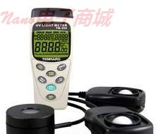 台湾泰玛斯TM-208 记忆式照度/太阳功率/紫外线三合一测试仪