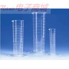 德国VITLAB 65195 PMP材质A级高型量筒 凸出刻度