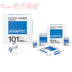 ADVANTEC 5.5厘米直径等级2号定性滤纸