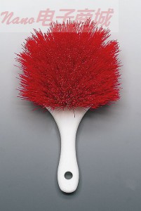 Cole-Parmer 8“白色手柄，尼龙刷毛的刷实用