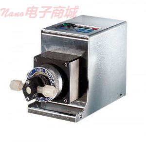 Ismatec™WW-78021-12 高压泵与卫生的Q系列泵头，0.064至77毫升/分钟，100磅，陶瓷活塞/ 316不锈钢阀体/陶瓷内衬