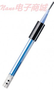 Cole-Parmer® 电导池时，K = 1.0，10千欧ATC，玻璃体