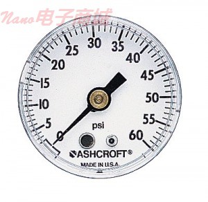 Ashcroft 15-W-1005-P-H-01B-300# 机械压力表