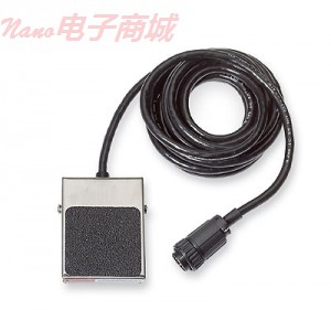 Masterflex 07575-84 下来/关脚踏开关，瞬时接触启动/停止; 31针轮; 6英尺（1.8米）的线