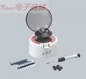 Cole-Parmer OEM-UNI-FUGE微型离心机，6×1.5毫升和2×8×0.2毫升，110 VAC，50/60赫兹