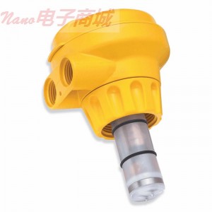 + GF + 插入电磁流量计无显示，PP和316L不锈钢材料，5“8”管的大小，频率或数字输出选项