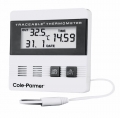 Cole-Parmer 4105CP 时间/日期和线探头温度计