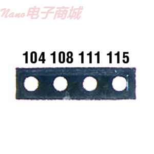 Cole-Parmer微四点温度指示标签式温点，104-115°F,04SCOPOML1F01PK