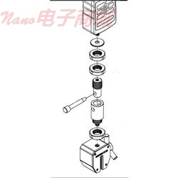 Mark-10 AC1045环端，测力仪，＃10-32F