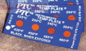 Temp-Plates® 温度记录贴纸 TH-612.5