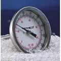 HB Instrument Company Dual-Scale Bi-Metal Dial Thermometers 21690 225 Mm (87/8") Stem Length