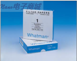 WhatmanGrade1定性滤纸1001-824GR 1 7.5x10.0CM 500/PK