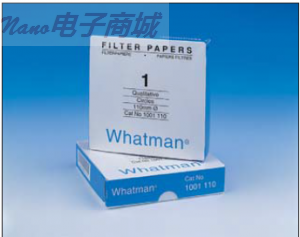 Whatman  8 RULED 定性滤纸10347033  8 RULED  75MM 100/PK