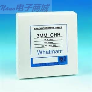 英国Whatman 3030-6942，Grade 3MM Chr系列层析纸， 1.5IN x 4FT 85/PK