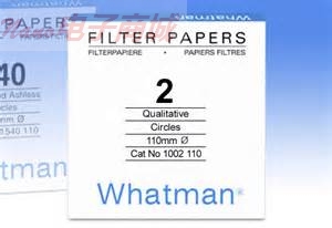 英国Whatman 10029644,Grade 2纤维素定性滤纸83MMx95MM
