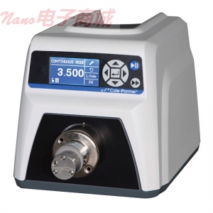 Cole-Parmer® EW-74014-22齿轮泵系统，台式数字驱动器，0.64毫升/转，220 VAC