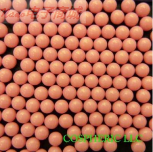 粉红色醋酸纤维素聚合物微球美国cospheric标准粒子