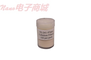 Tisch TE-241-47，47mm纤维素纤维过滤介质，100 / pk