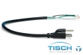 Tisch TE-5010-4，公电源线，12英寸