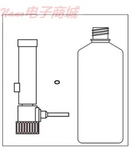 美国UIC CM101-115 DISPENSER, ACID, W/ 500ML BTL.