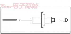 美国UIC CM101-092 ADAPTER, SYR. INJECTION, 15MM
